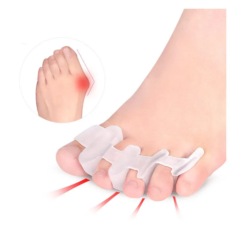 Hallux Valgus Corrector SEBS Thumb Separator Day and Night Use Adult Toe Separator Big Foot Bone Toe Slow Pressure Massage