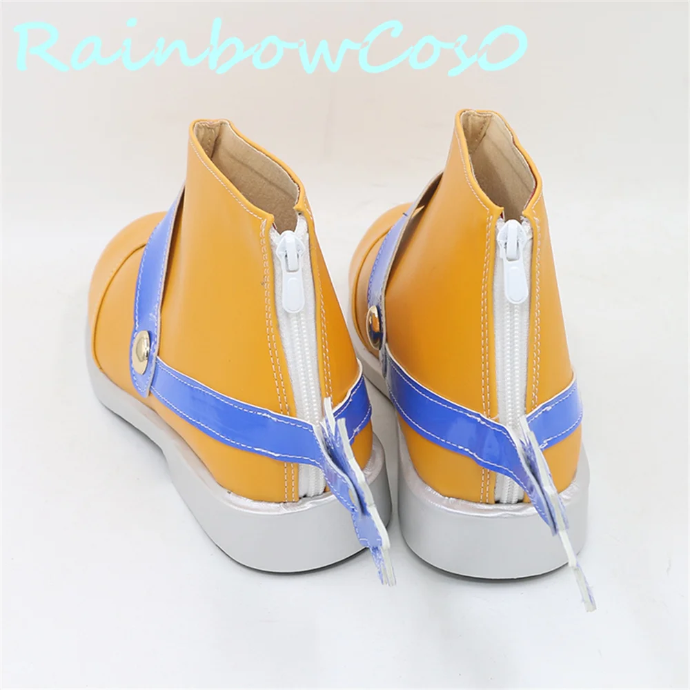 JoJo JoJo's Bizarre Adventure Julius Caesar Zeppeli Cosplay zapatos botas juego Anime carnaval fiesta Halloween W2111