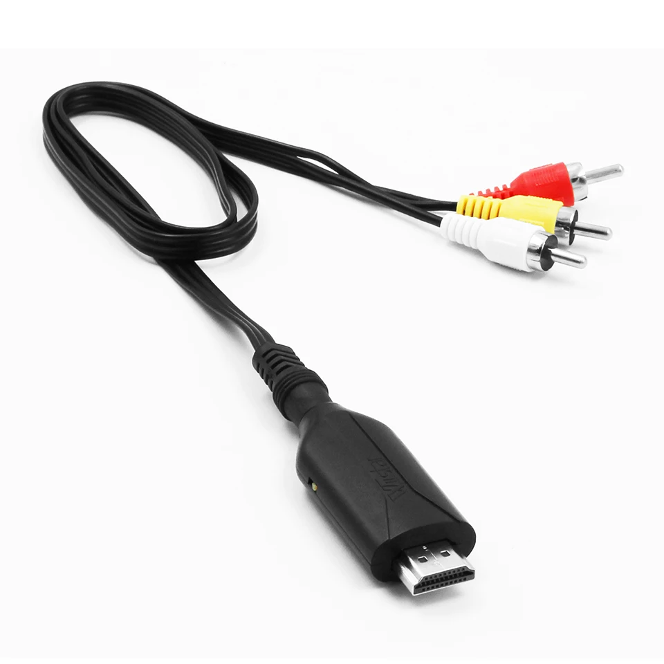 Imagem -03 - Adaptador Conversor Hdmi para av Vídeo hd para 3rca Conversor de Vídeo Cvbs Hdmi2av 1080p Suporta Ntsc Pal para Hdtv e Ps4