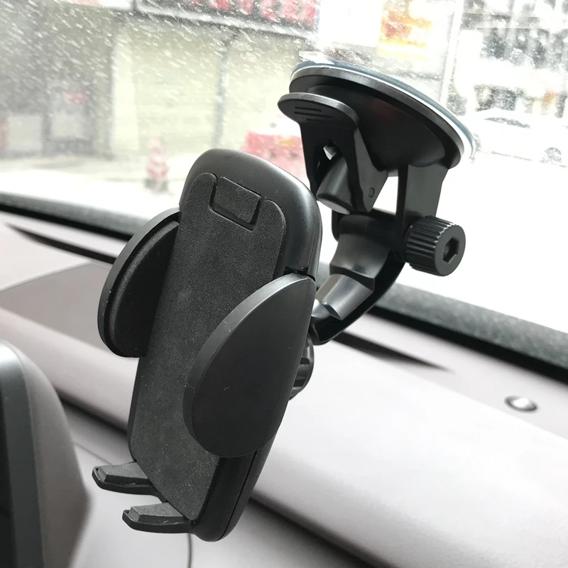 Universal Phone Holder In Car Windshield Clip Mount Stand GPS Telefon Support For iPhone 12 11 7 Xiaomi Mi Samsung Huawei