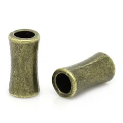 DoreenBeads Spacer Beads Column Antique Bronze 11mm x 5mm( 3/8