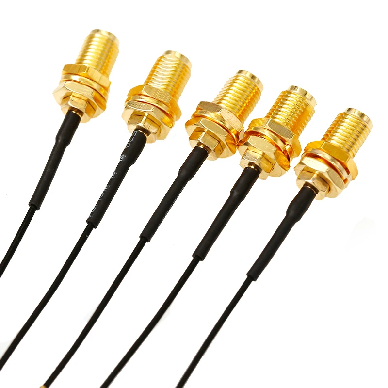 Адаптер коаксиальный Женский в uFL/u.FL/IPX/IPEX РЧ, RG1.13, 15 см, ОТРЕЗОК кабеля для модуля PCI Wifi карты 4G