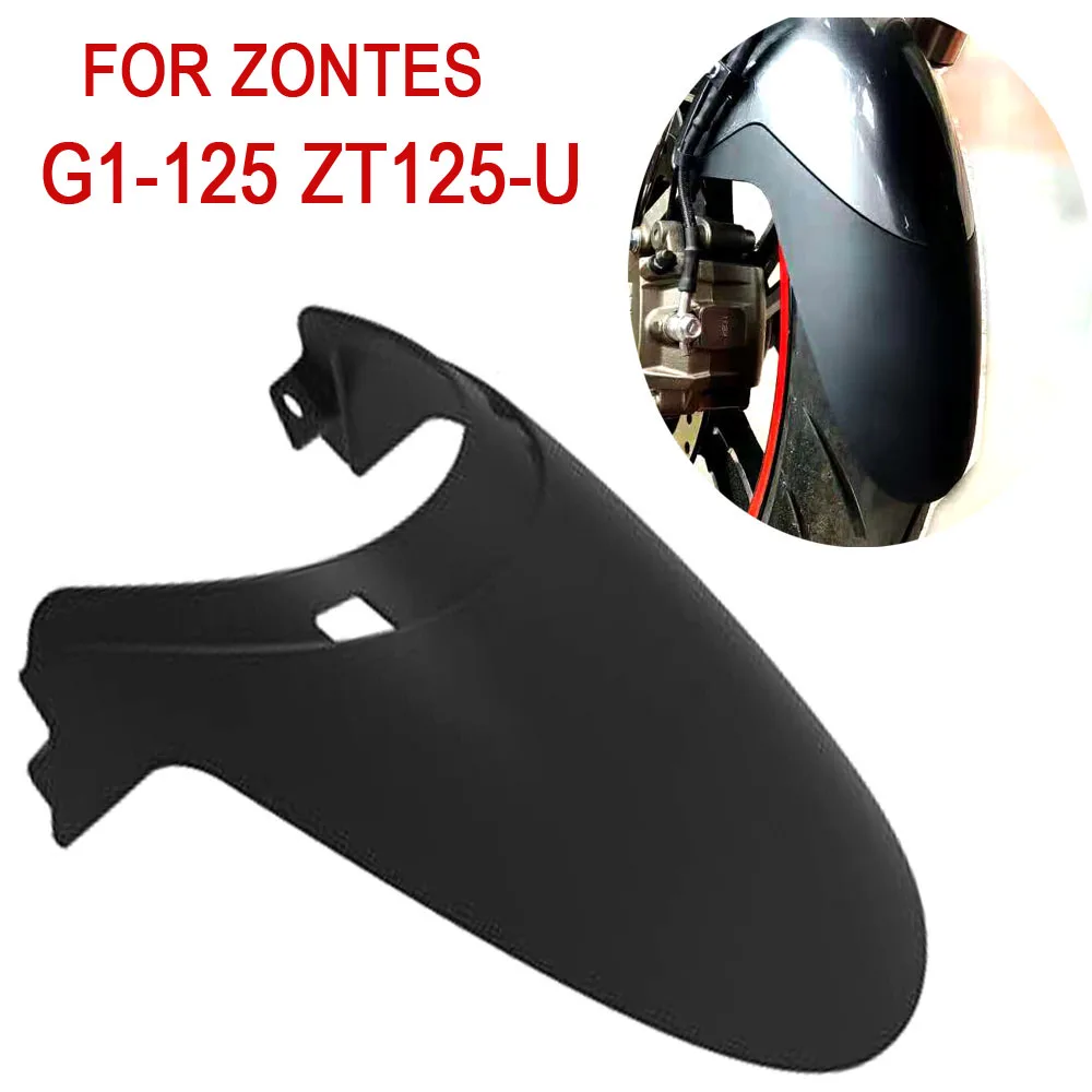 

For Zontes G1-125 ZT125-U 155-U Motorcycle Front Fender Cover Mudguard Extension Splash Guard Tire Hugger G1-125 ZT125-U G1 125