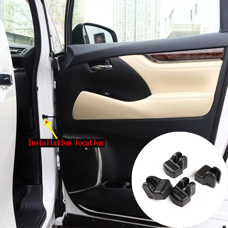 

Car Door Limit Trim For Toyota Alphard/Zelas/Tundra ABS Door Stopper Anti-rust Decorative Cover Car Decoration