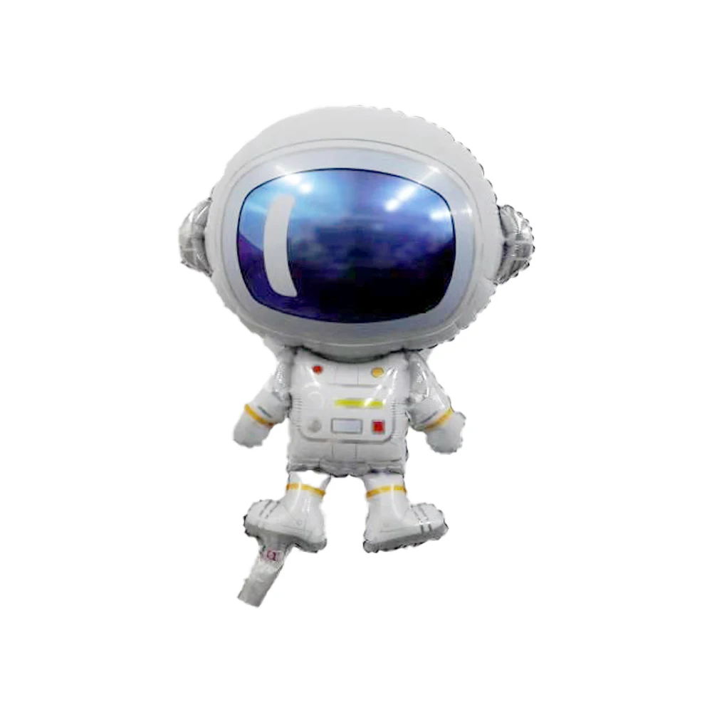 Astronaut theme Helium Foil balloons package astronaut rocket boy happy birthday party decoration aluminum Baby Shower ballon