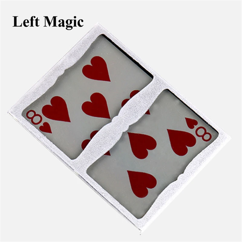 Sealed Card in Frame Magic Tricks Magician Prediction Magie Close Up Illusion Gimmick Prop Comedy Chosen Card Appearing In Frame