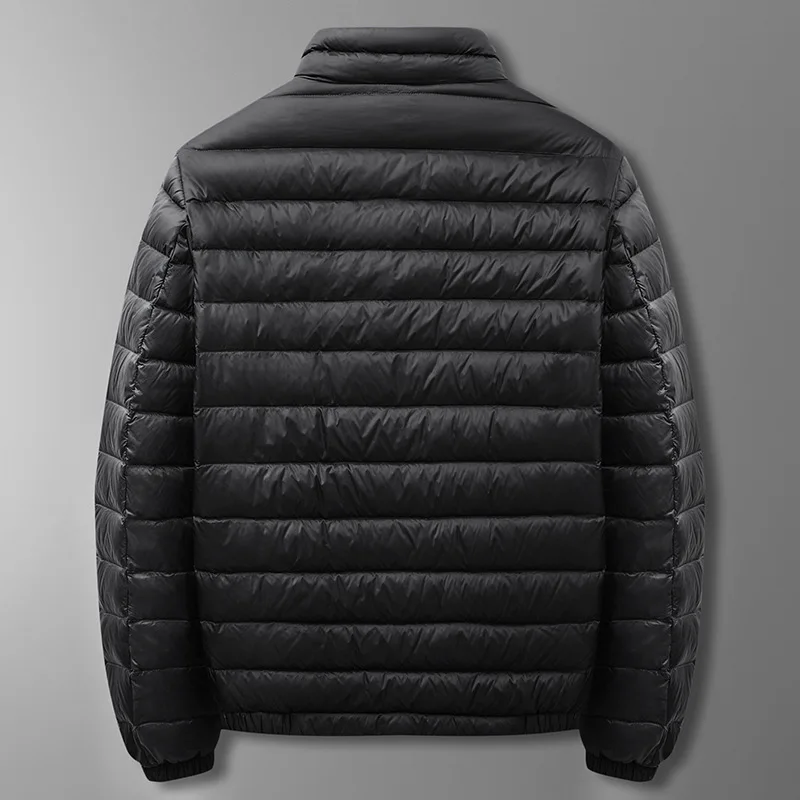 2022 winter new products men's plus size lightweight down jacket Men's Fashion Warm Stand Collar Down Jacket XL 6XL 7XL