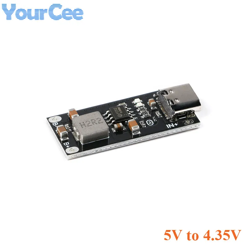 IP2312 3A Polymer Triary Lithium Battery Charger Board Module Type C CC CV 5V to 4.2V/4.35V Quick Fast Charging PCB