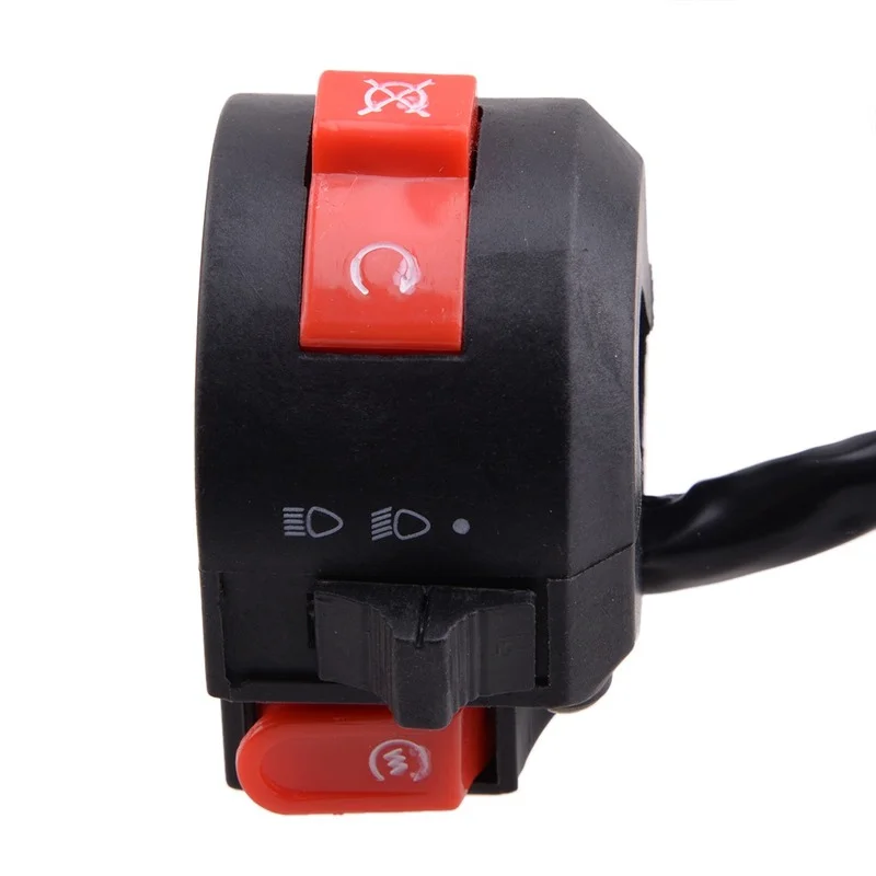 Motorcycle Kill Light Starter Switch Fit for Honda Kawasaki KLX TDR Taotao Roketa Kazuma 50cc 70cc 80cc 90cc 100cc 110cc 125cc