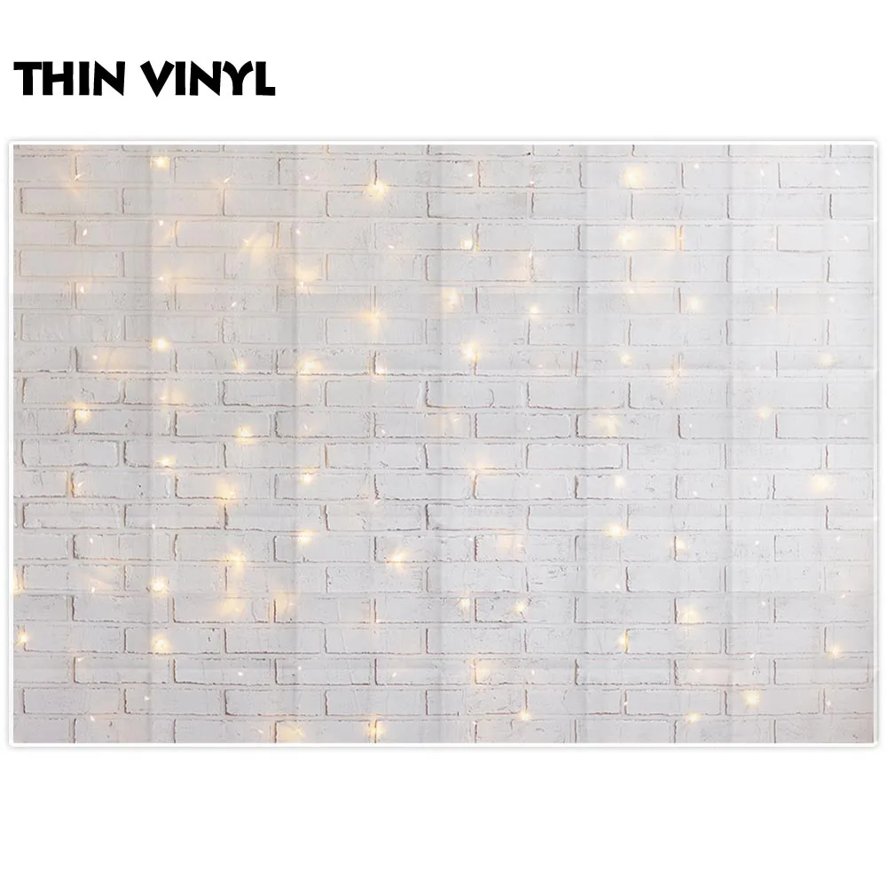 Allenjoy photophone backdrops Christmas Brick wall glitter children decor photographic studio backgrounds photobooth photocall