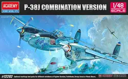 Academy AC12282 1/48  P-38 COMBINATION VERSION