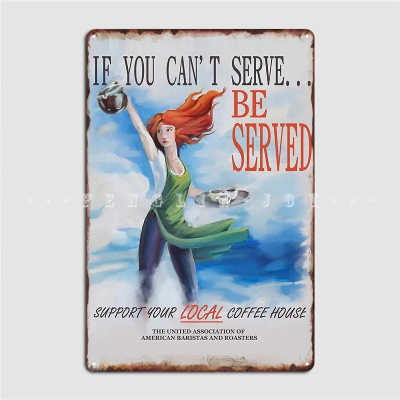 

Cafe Support Metal Plaque Poster Garage Decoration Club Home Party Designing Tin Sign Poster