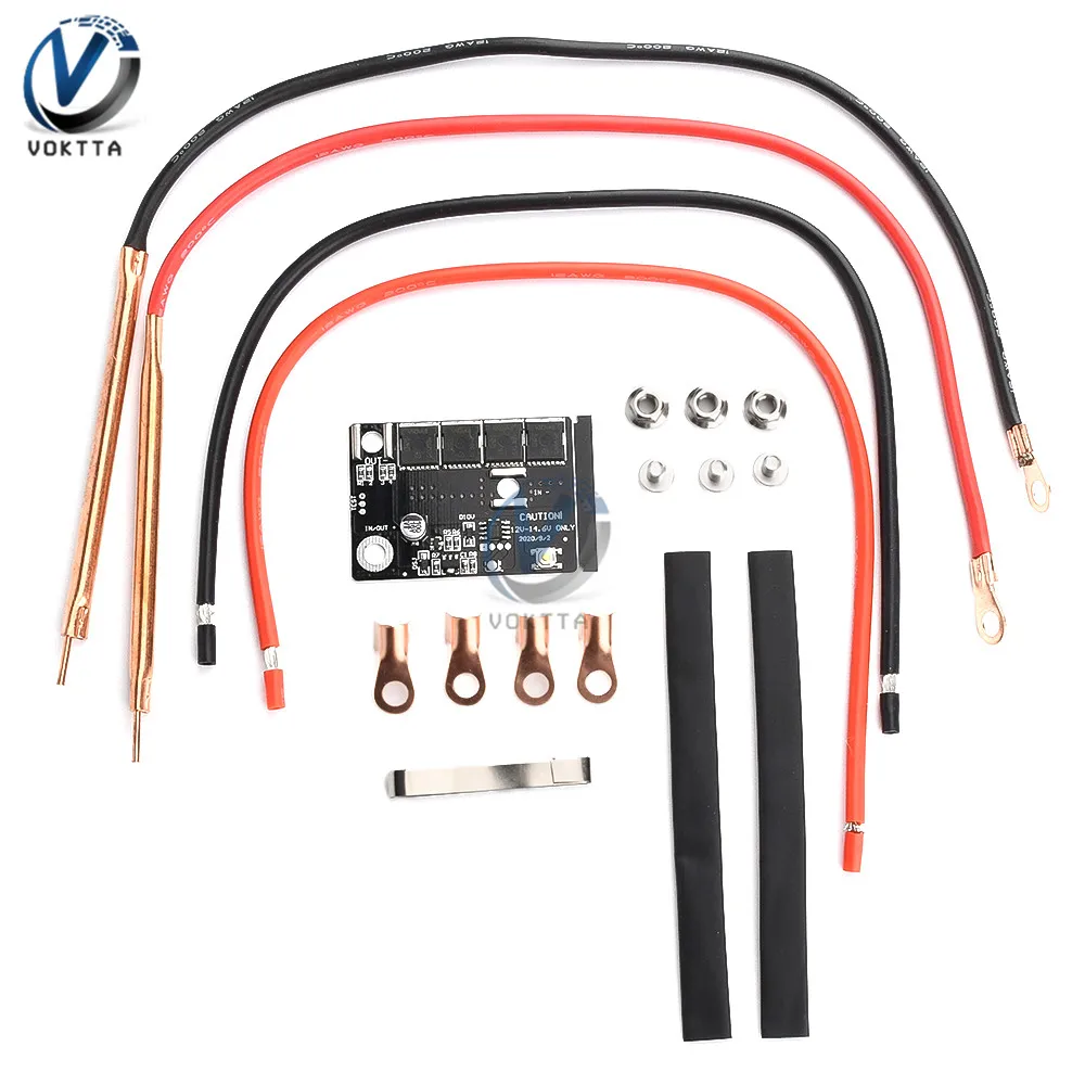 DC 12V 90-150A 스폿 용접기 마더보드, 제 3 기어 자동 트리거 스폿 용접기 펜, PCB 회로 기판, 표시등 포함, DIY
