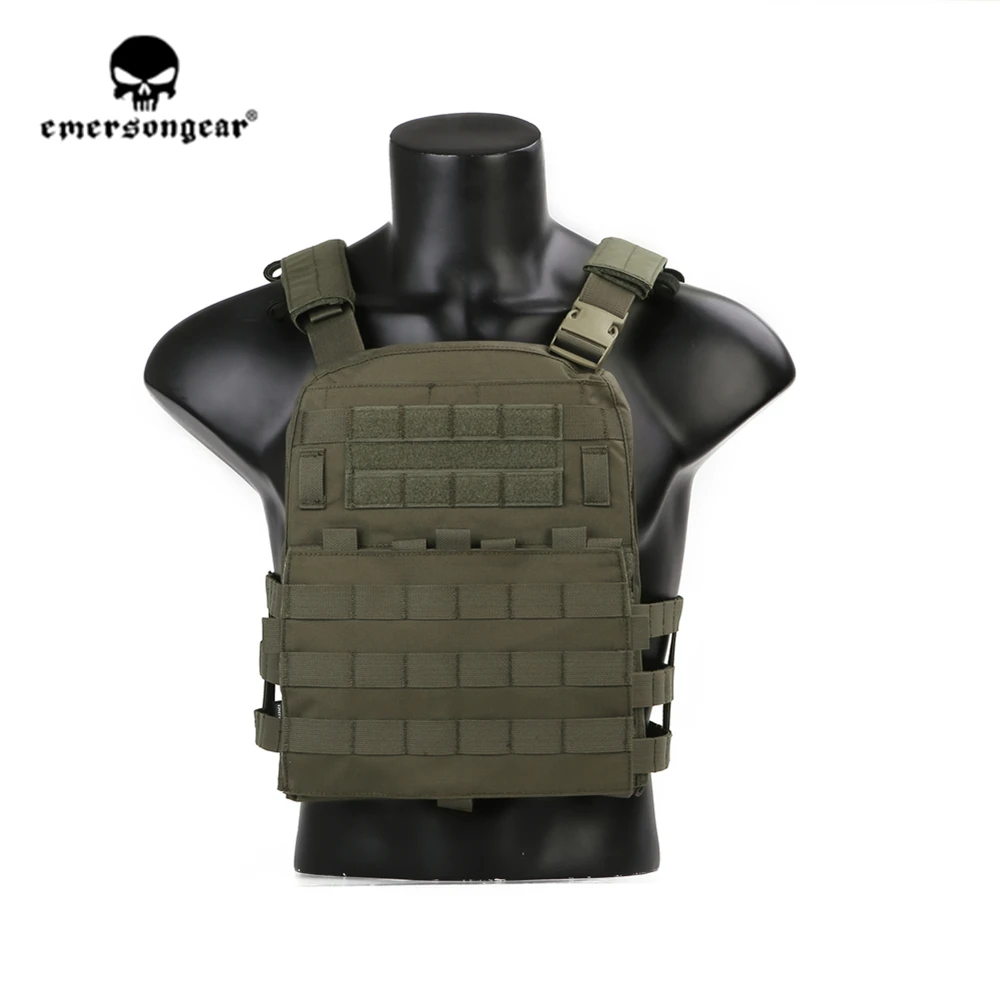 

Тактический жилет Emersongear, переноска пластин для CP AVS, стиль MOLLE, бронежилет для страйкбола, охоты, спорта, боевое защитное снаряжение