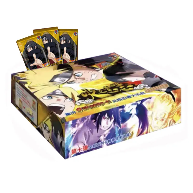 Naruto Cards Games Christmas Anime CHRISTMA Playing Cards Board Children CHILD TOY Game Table GIFT Toys Hobby Collectibles