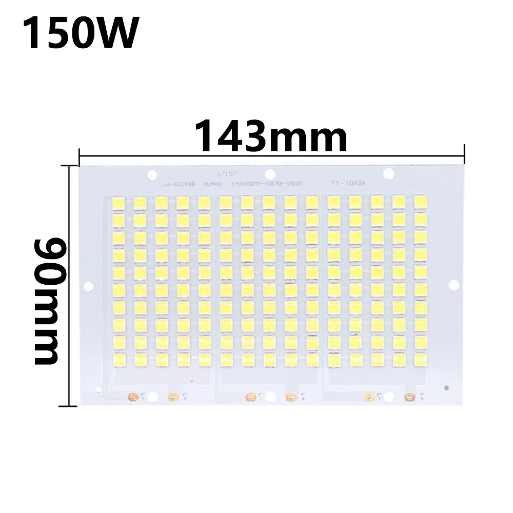 Puce LED SMD5054 pour Perles de Lampe Intelligentes IC 30-34V, Haute Puissance, 100W 150W, pour Bricolage, Projecteur, Éclairage, Transformation, Extérieur, Blanc