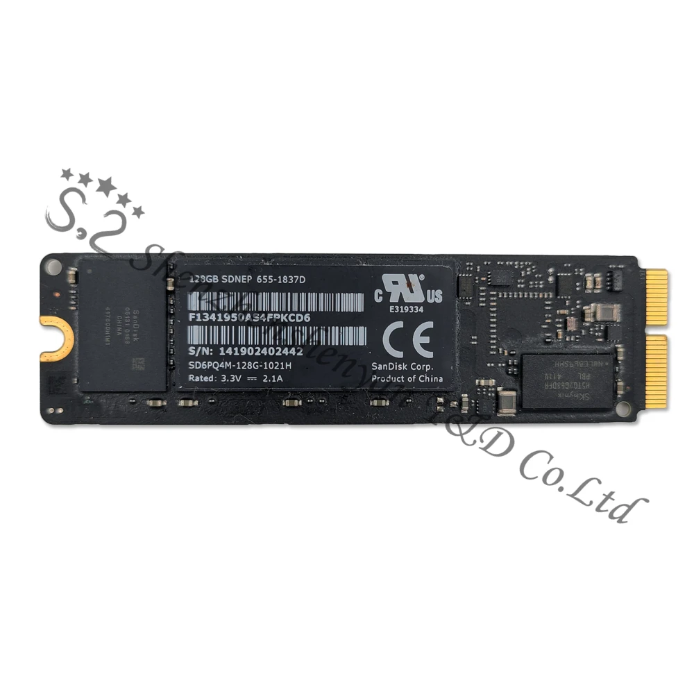 Solid state drive SSD 2013 2014 2015 Year, 128 for MacBook Air/Pro/Retina 11