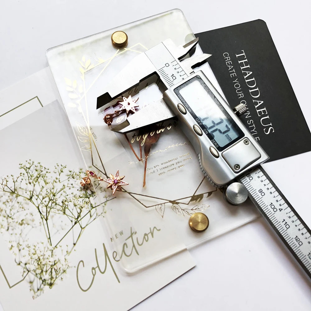 Ohrringe, zarter magischer Stern, rosa, Europa, modisch, verträumt, sieht Schmuck für Frauen, Sommer, neues Geschenk aus Sterlingsilber 925, Geschenk – Detail 4