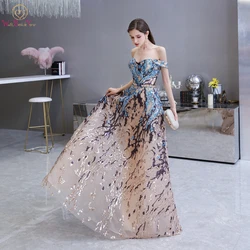 Sexy Prom Dress 2024 Colorful Sequin Off Shoulder Sweetheart Long Party A Line Formal Graduation Gown Evening Celebration Dress