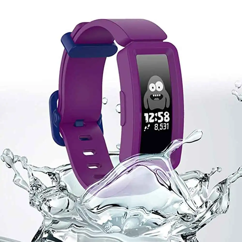 Silicone Wrist Band Strap For Fitbit Ace 2 Kids Watch Replacement Belt Bracelet Wristbands For Fitbit Inspire/Inspire HR