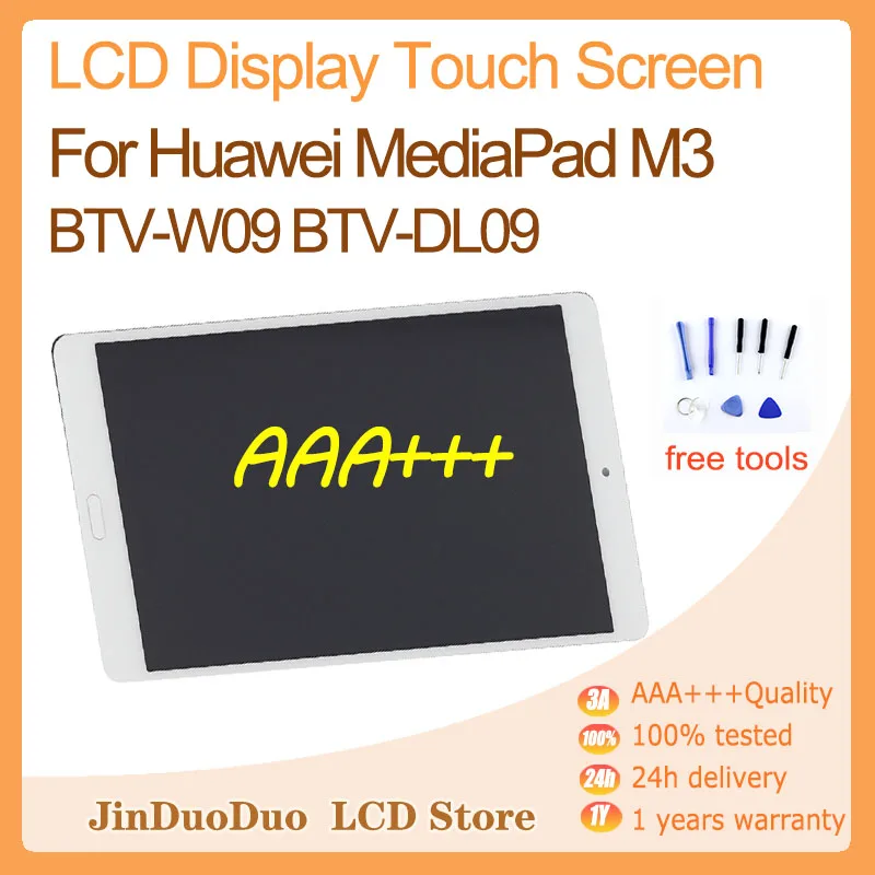 

8.4"Original For HUAWEI MediaPad M3 LCD Display Touch Screen Digitizer Assembly For Huawei MediaPad M3 8.4 LCD BTV-W09 BTV-DL09