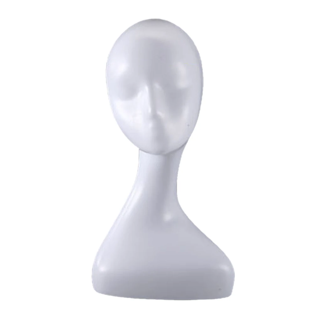 ABS Electroplated Wig Head Mannequin Manikin Head Model Wig Jewelry Hat Display Wig Holder Stand Hair Accessories Tools