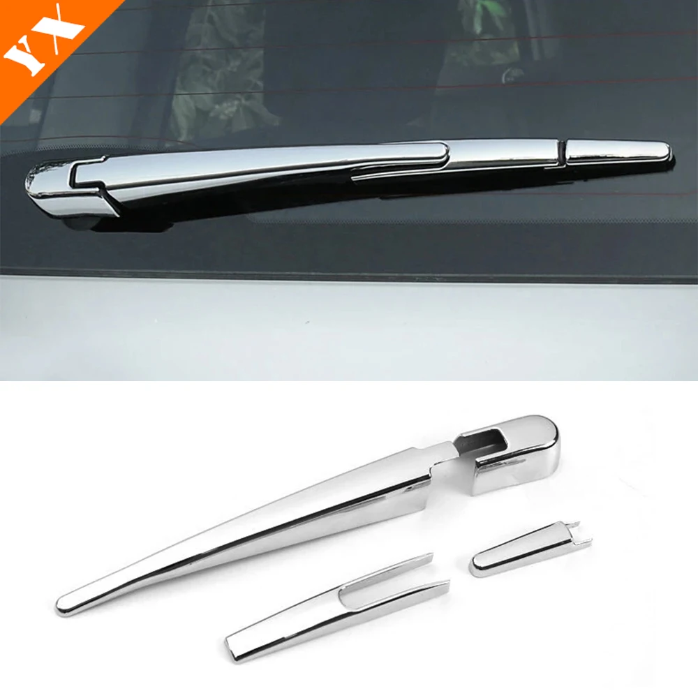 

For NIssan Patrol Armada Y62 Accessories 2017 2018 ABS Chrome Car Rear Wiper Cover Trim rear window wiper