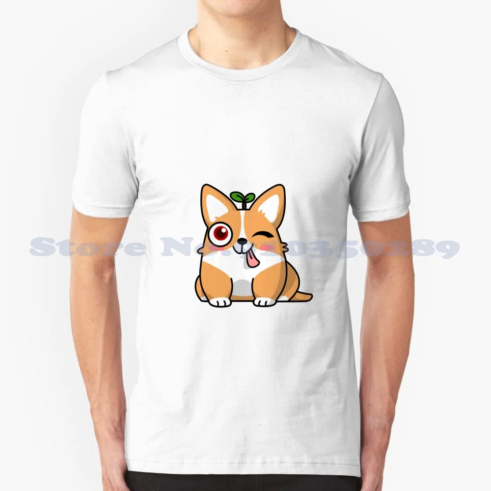 Crypto Puppy Nature 100% Cotton T-Shirt Tron Kids Cuty Dog Puppy Fruit Vegan Veggie Wink Nature Children Funny Cryptokitties