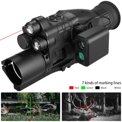 Night Vision Riflescope Monocular W/ Wifi APP 200M Range NV Scope 940nm IR Night Vision Sight Hunting Trail Camera Telescope