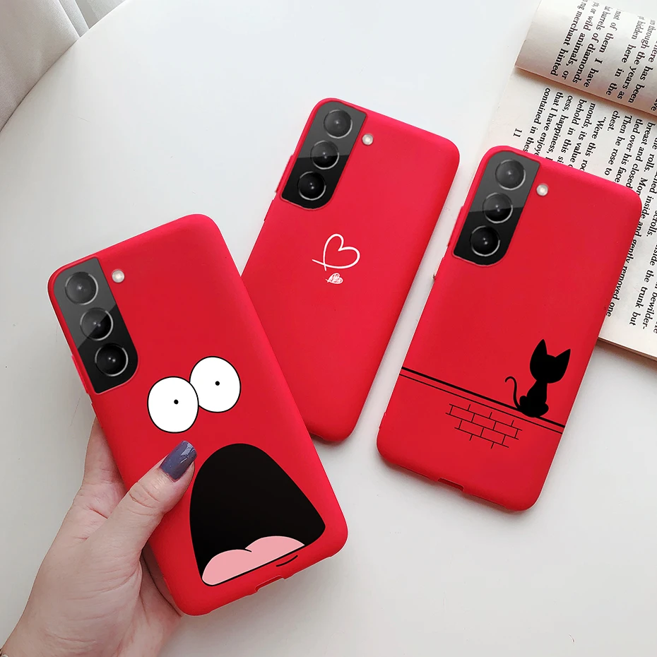 For Samsung Galaxy S21 Plus Ultra 5G Case Cute Painted Silicone Soft Protective Phone Cover for Samsung S 21 S21 plus ultra Case