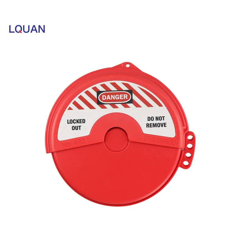 5 Soorten 25-330Mm Valve Lockout, Abs Plastic Gate Valve Lockout, Standaard Gate Valve Lockout