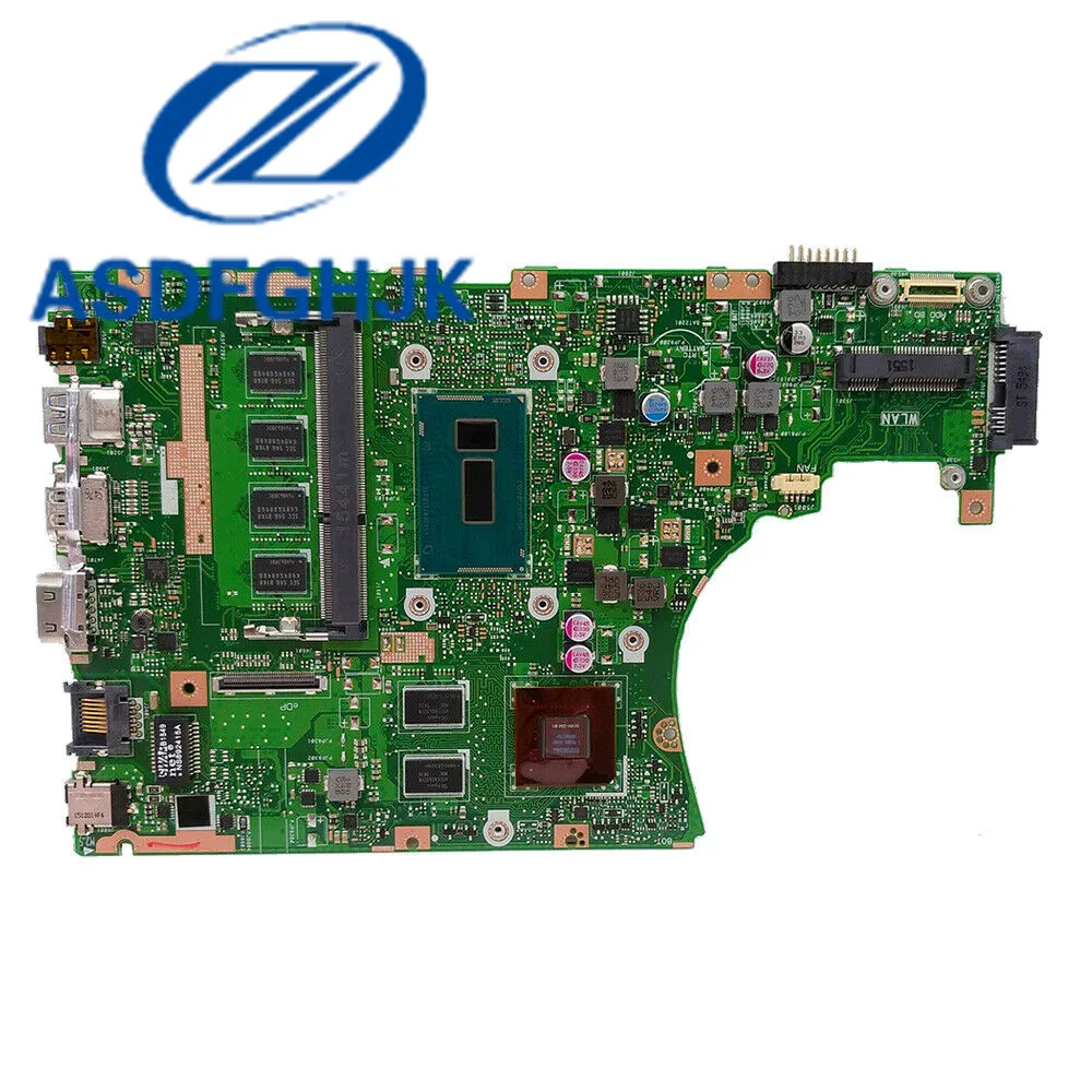 Laptop Motherboard For ASUS X455LJ i5-5200 CPU REV 3.1 GT820M GPU 100% Test OK