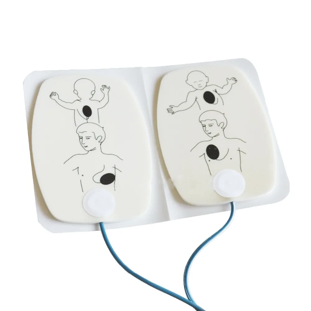 10Pairs/Pack AED Training Electrodes For Child Emergency Skills AED Trainer