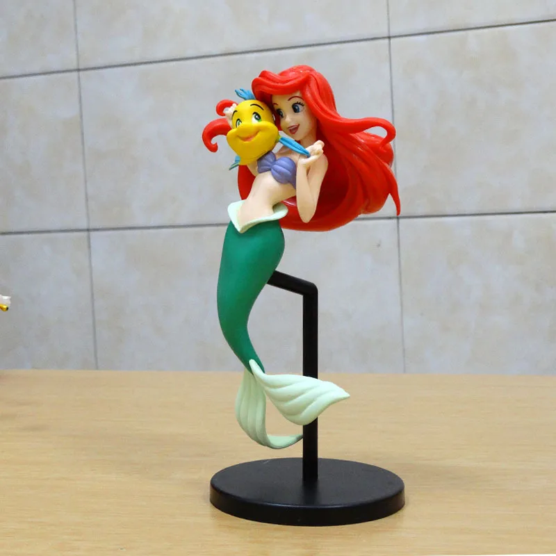 5 style Cartoon Q Posket Mermaid Princess Little Mermaid Super Premium Figure PVC Model Collecting toys Toy girls gift