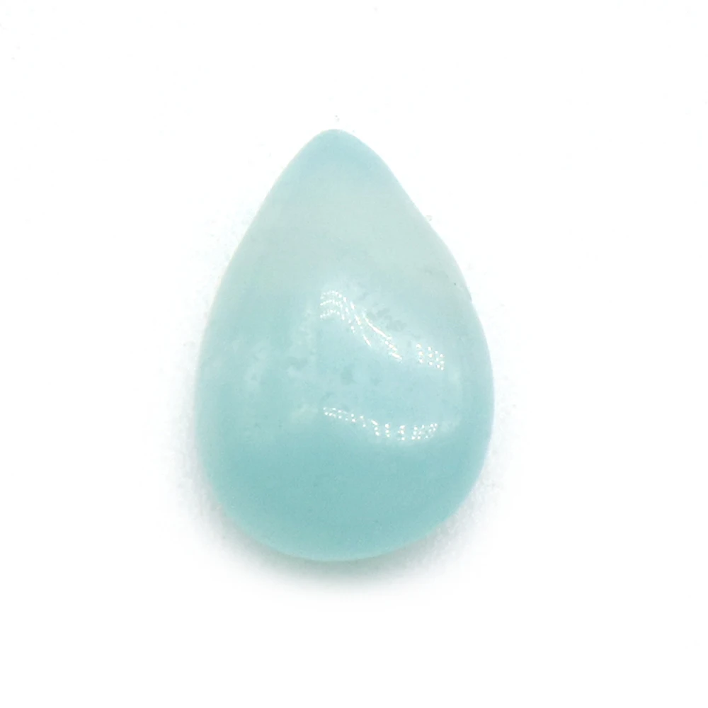 

Natural Stone Amazonite Water Droplets Home Decoration Polished Energy Gemstone Specimen Ornaments Non-porous Beads DIY Jewelry