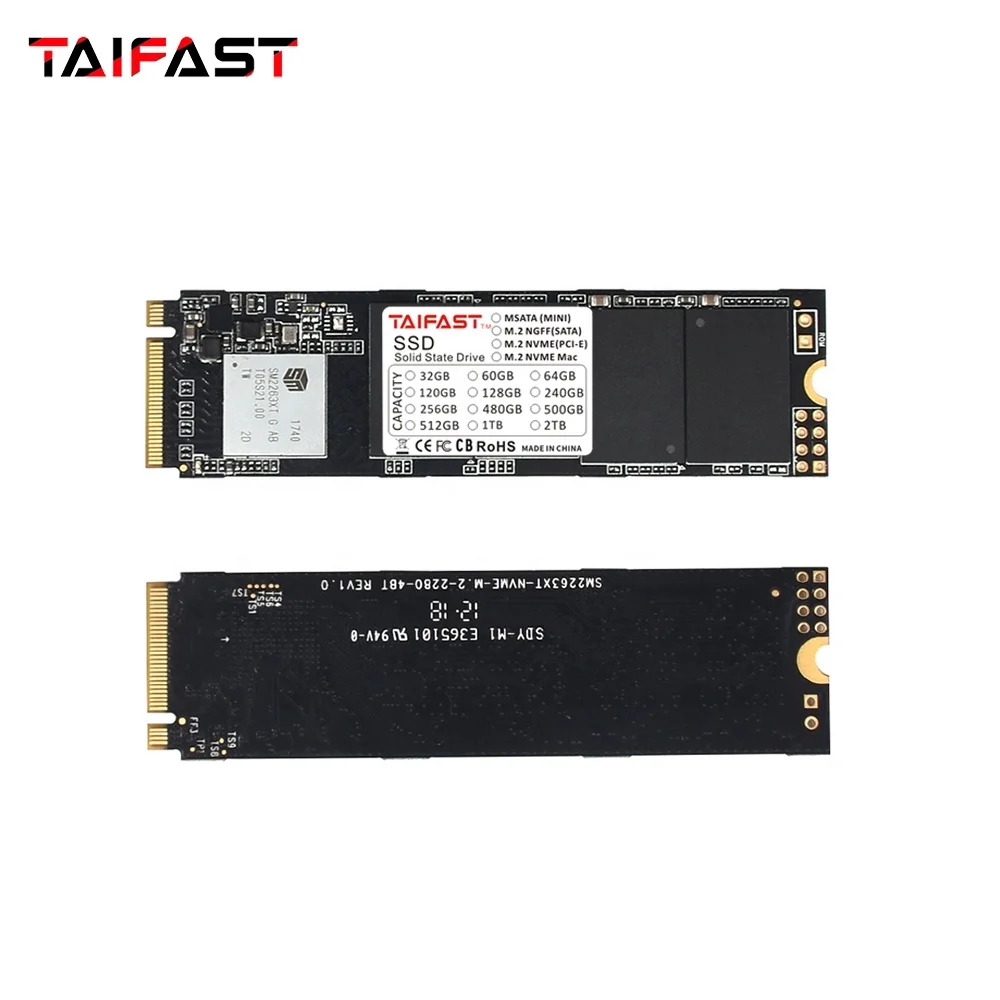 

Внутренний твердотельный накопитель Taifast PCIe NVMe 2 ТБ SSD M2 M.2 SSD