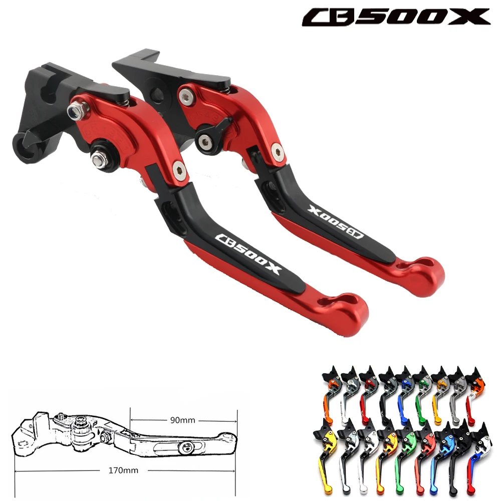 For Honda CBR500R CB500F CB500X CB 500X 500F CBR 500R 2013-2015 CNC Motorcycle Folding Extendable/ 170mm Clutch Brake Levers