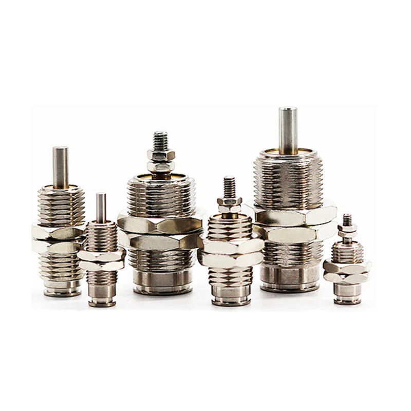 CJPB Series Miniature External Threaded Needle Cylinder Small Pneumatic CJPB Cylinder Bore 6/10/15mm, Stroke 5/10/15/20mm-B