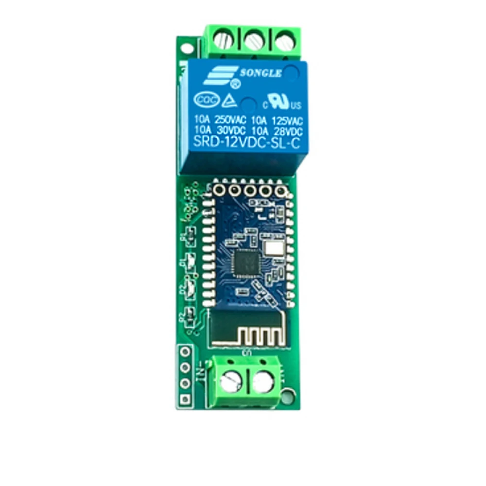 5V 12V Relay Module ESP8266 for Bluetooth Relay Module Internet of Things Smart Home Mobile APP Remote Control Switch 1 Channel