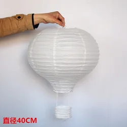 White Hot Air Balloon Paper Lantern wedding decoration kids bedroom hanging birthday party decoration fiesta chinese lantern