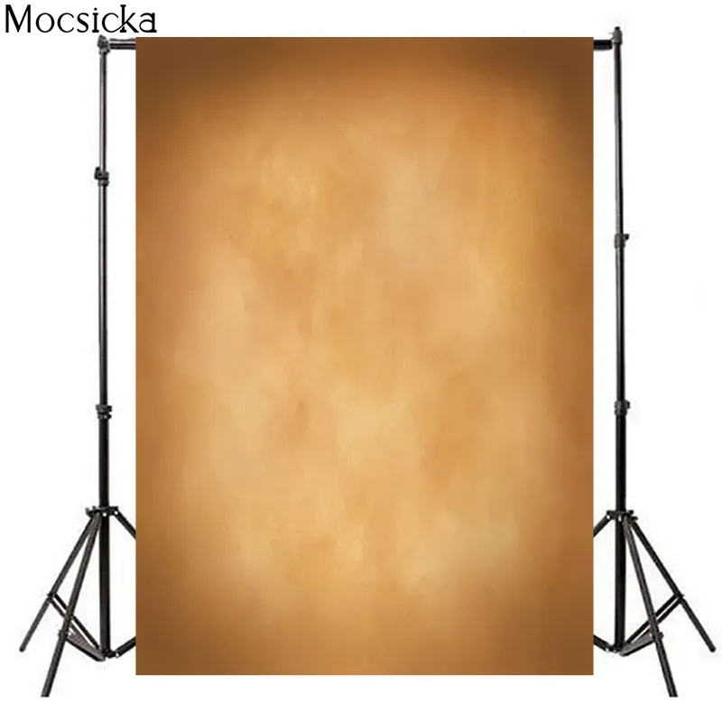 Mocsicka fondo de fotografía amarillo y marrón, decoración de Color sólido, retrato de adulto, estudio profesional, accesorios de fotografía