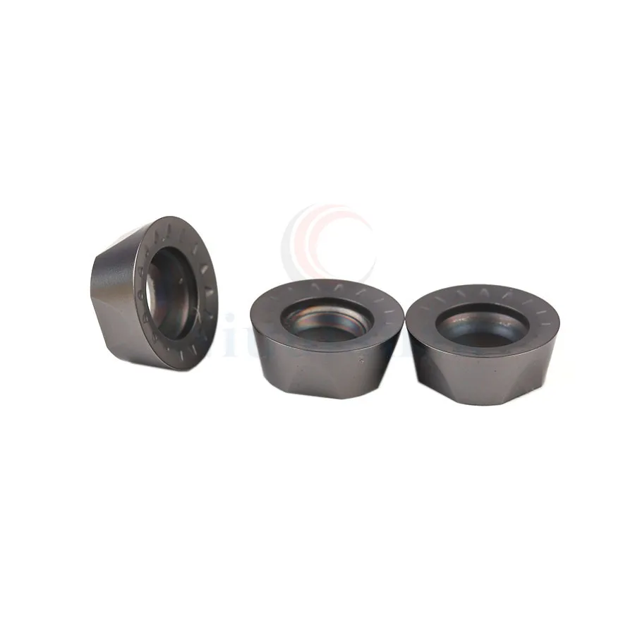 RPMT08T2MOE-JS NK9018 CNC Lathe Tools RPMT10T3MOE-JS NK9018 RPMT1204MOE-JS NK9018 Carbide Inserts Stainless Steel Milling Cutter