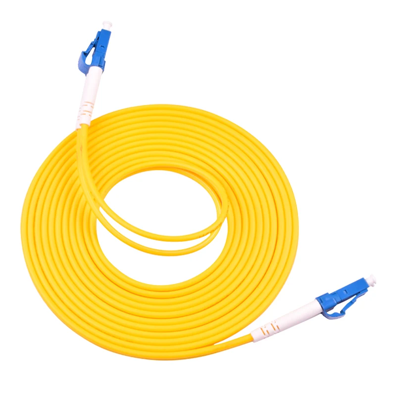 LC UPC-LC UPC Singlemode Duplex  Fiber Optic Patch Cable 2.0mm 9/125um FTTH Fiber Patch Cord Optical Fiber Jumper 3m 10m 30m