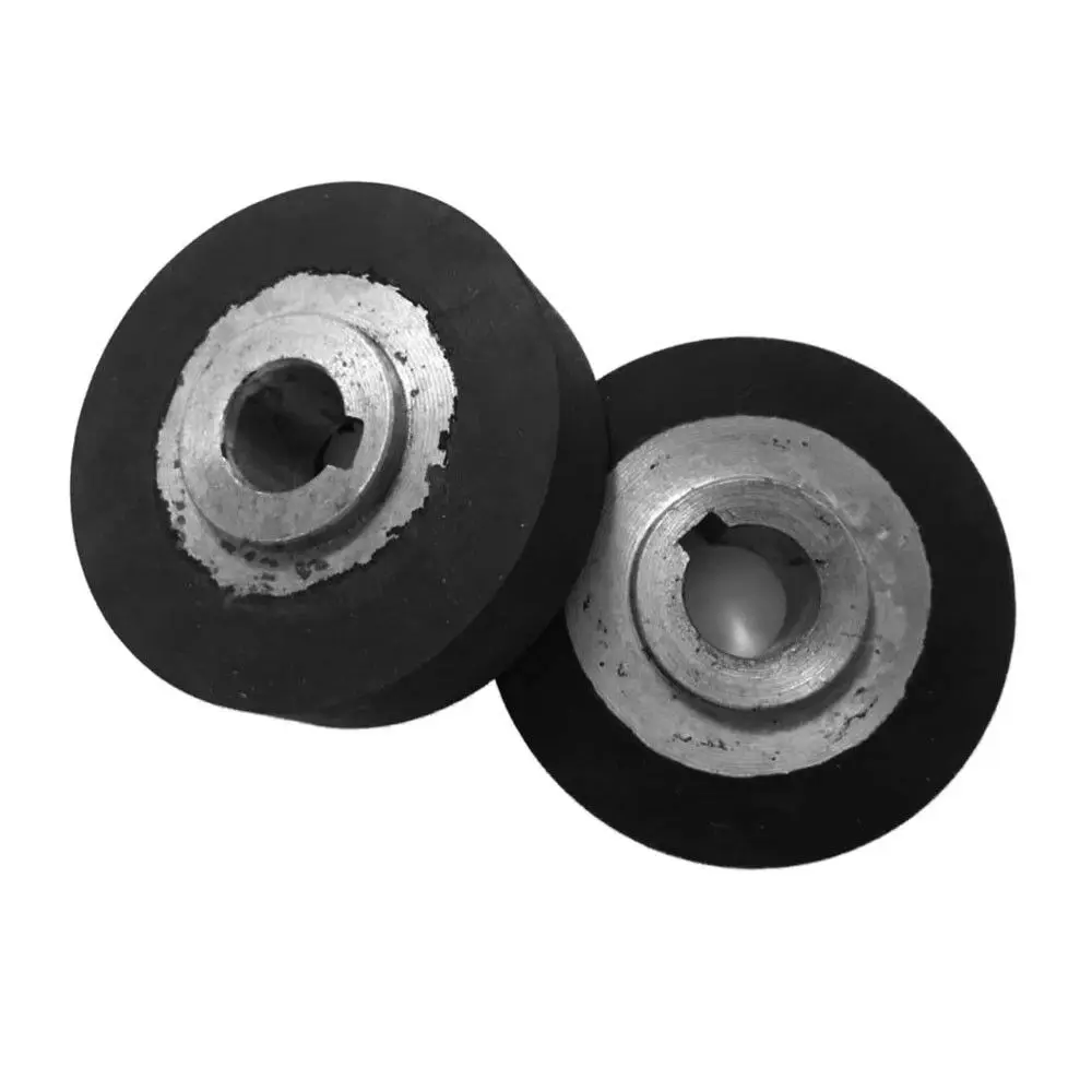 1 PC ⌀ 50mm Schwarz Gummi Rad Gürtel Rad FR-900/1000 sealer Teile