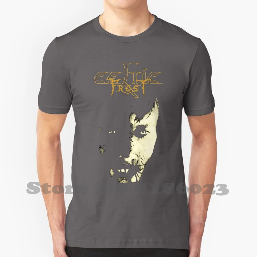 Frost Monotheist 100% Cotton T-Shirt Frost Hellhammer Triptykon Warrior Black Metal Bathory Mercyful Fate King Diamond Heavy