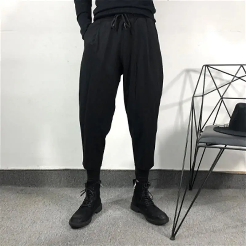 

Men's Harun Pants Autumn And Winter New Yamamoto Style Casual Casual Casual Large Size Cone-Shaped Pants