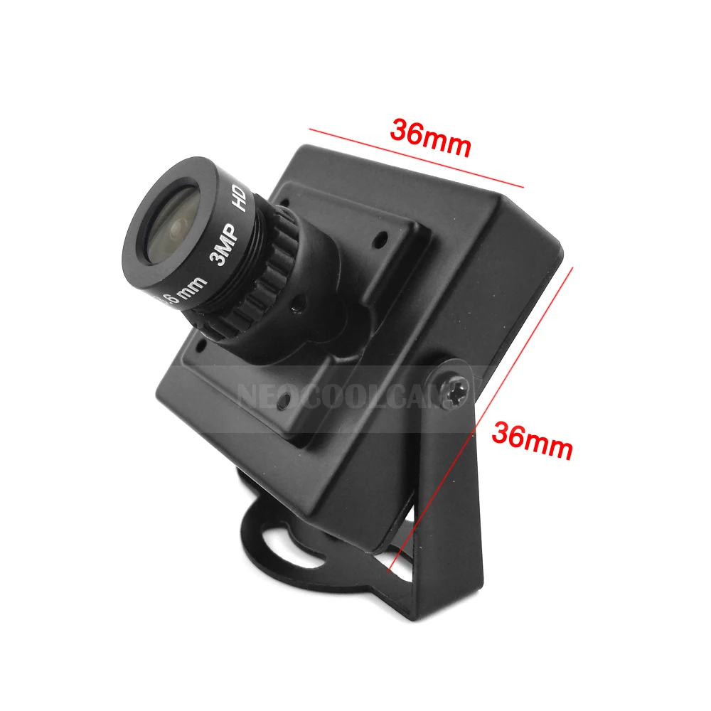 1080P Mini AHD Camera Metal shell Super Small Indoor Security Camera 3.6mm Lens For HD 2MP AHD DVR System With bracket