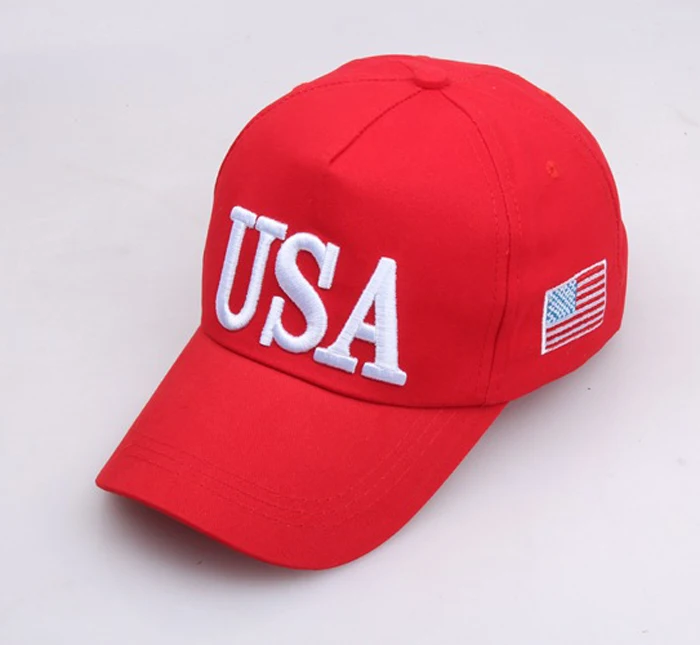 New Fashon USA Pattern Baseball Cap Women Charm hip hop Baseball Cap High Quality Party Gift US Caps