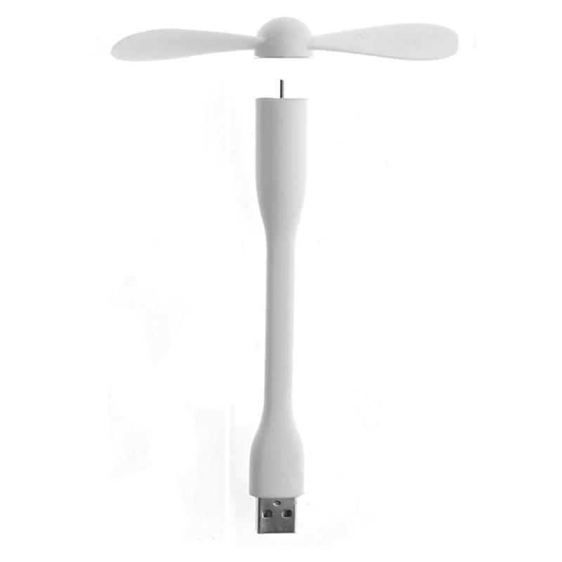 Mini USB Fan Flexible Portable Removable Fan Mute Small Fan Power Supply for Power Bank & Notebook & Computer Summer Gadgets