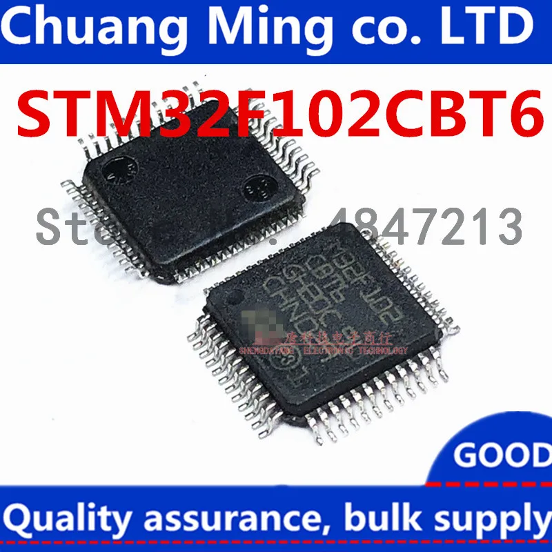 

Free Shipping 10pcs/lots STM32F102CBT6 STM32F102 STM32F LQFP48 IC In stock!